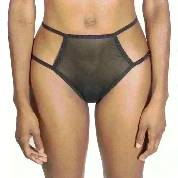 Cut Out Sheer Panty by  Less Is Amor - Picture 1 of 3